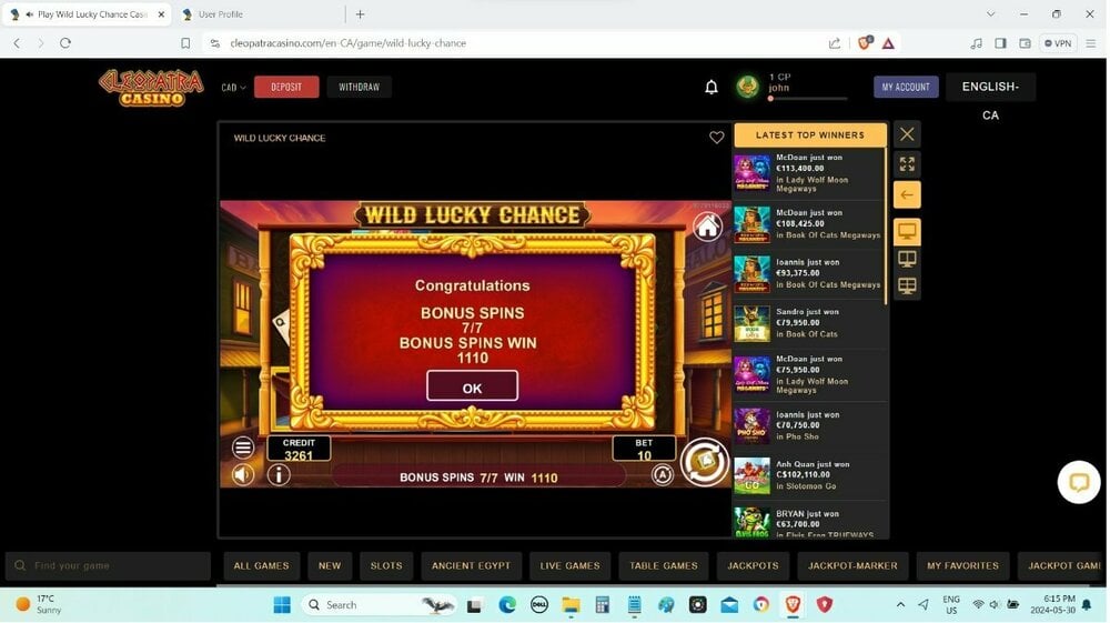 Wild Lucky Chance 111x May 30 2024 2.jpg