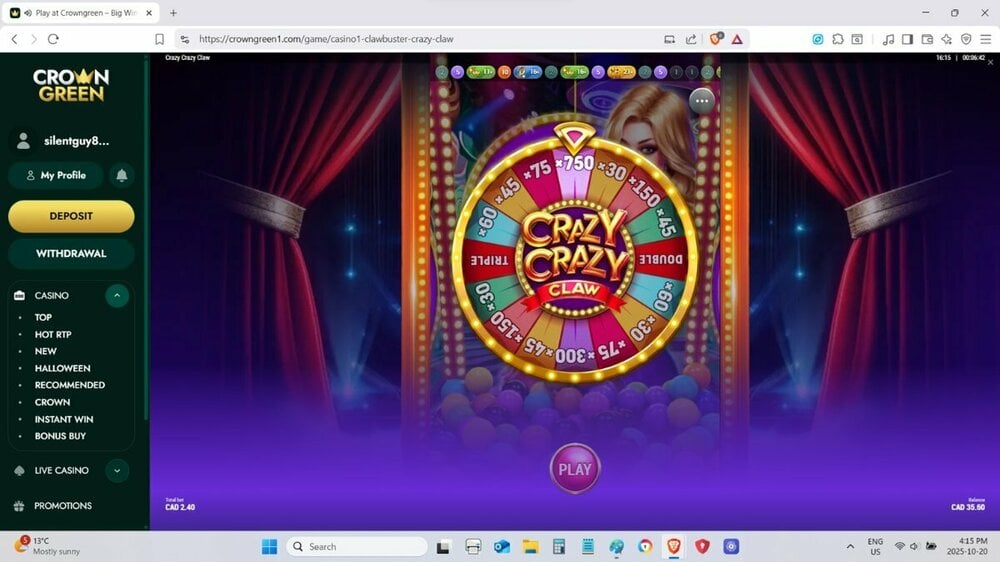 Crazy Crazy Claw 750x Oct 20 2025 #2.jpg