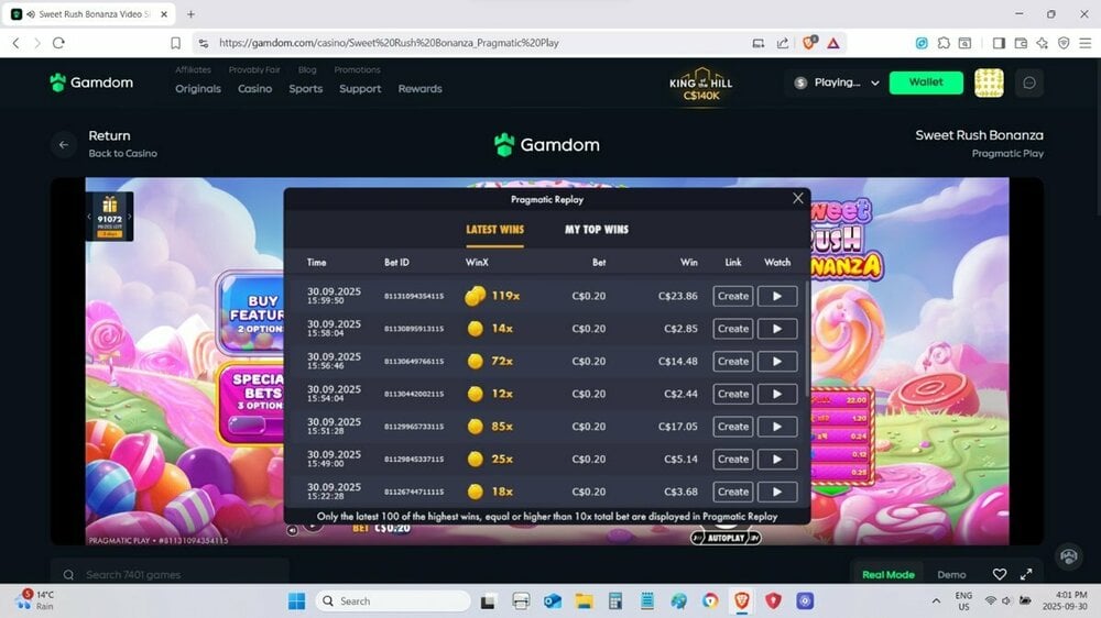 Sweet Rush Bonanza 119.3x Sept 30 2025 #2.jpg