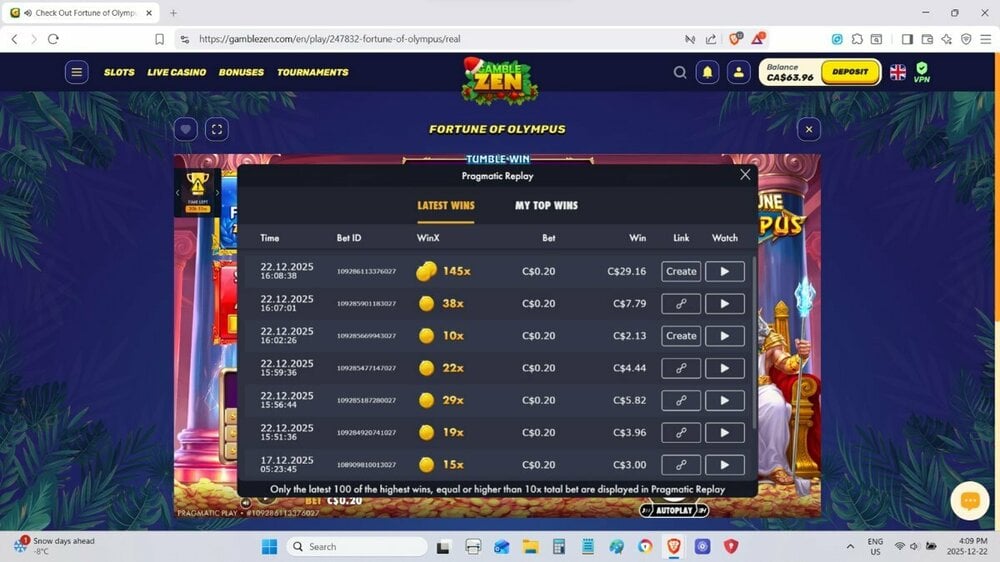 Fortune Of Olympus 145.8x Dec 22 2025 #2.jpg